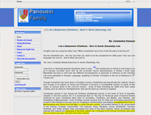 Tablet Screenshot of panoussi.net